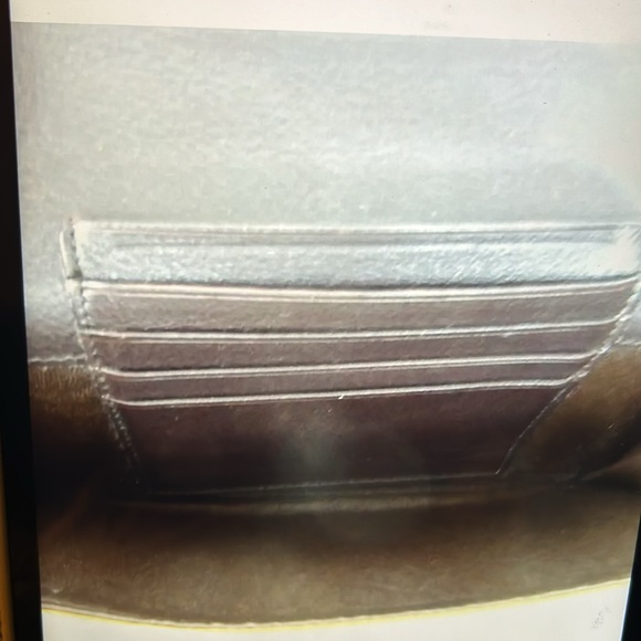 💝 Auth Christian Dior Wallet Yellow Leather 💝 - Picture 6 of 8